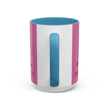 Is it Halloween yet? Pink Accent Mug by CreepyCrafts.boo