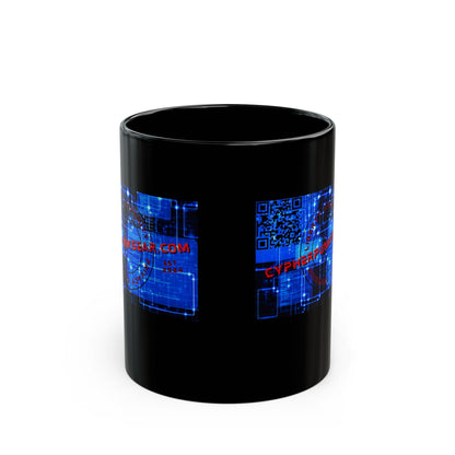 Cypherpunkgear.com logo Black Mug by cypherpunkgear.com