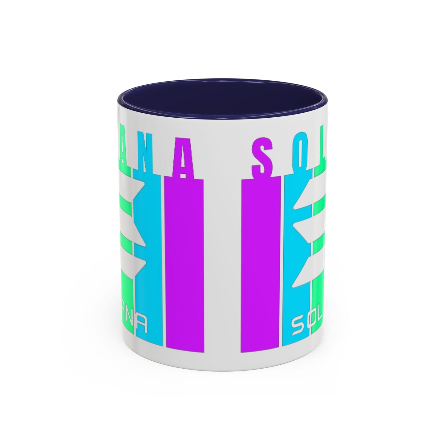 Solana (SOL) Accent Mug by cypherpunkgear