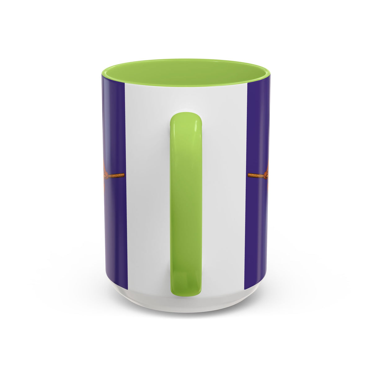 Velvet Vex Purple Accent Mug by CreepyCrafts.boo
