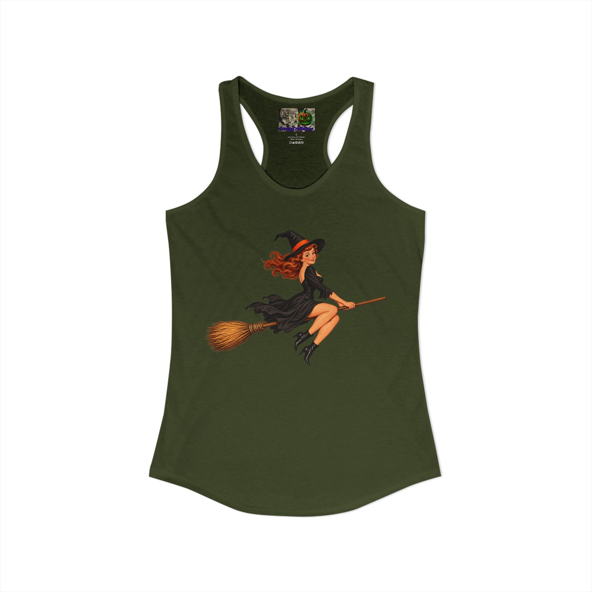 Hazel Hex Women's Racerback Tank Top by CreepyCrafts.boo