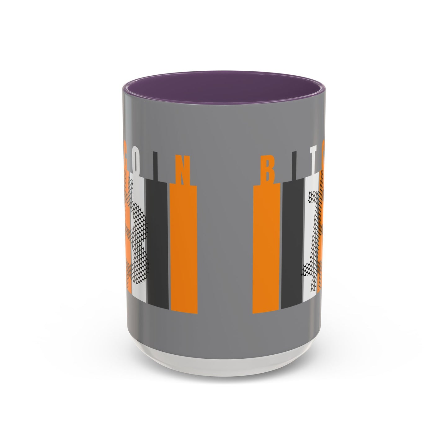 Bitcoin (BTC) Freedom Accent Mug by cypherpunkgear.com