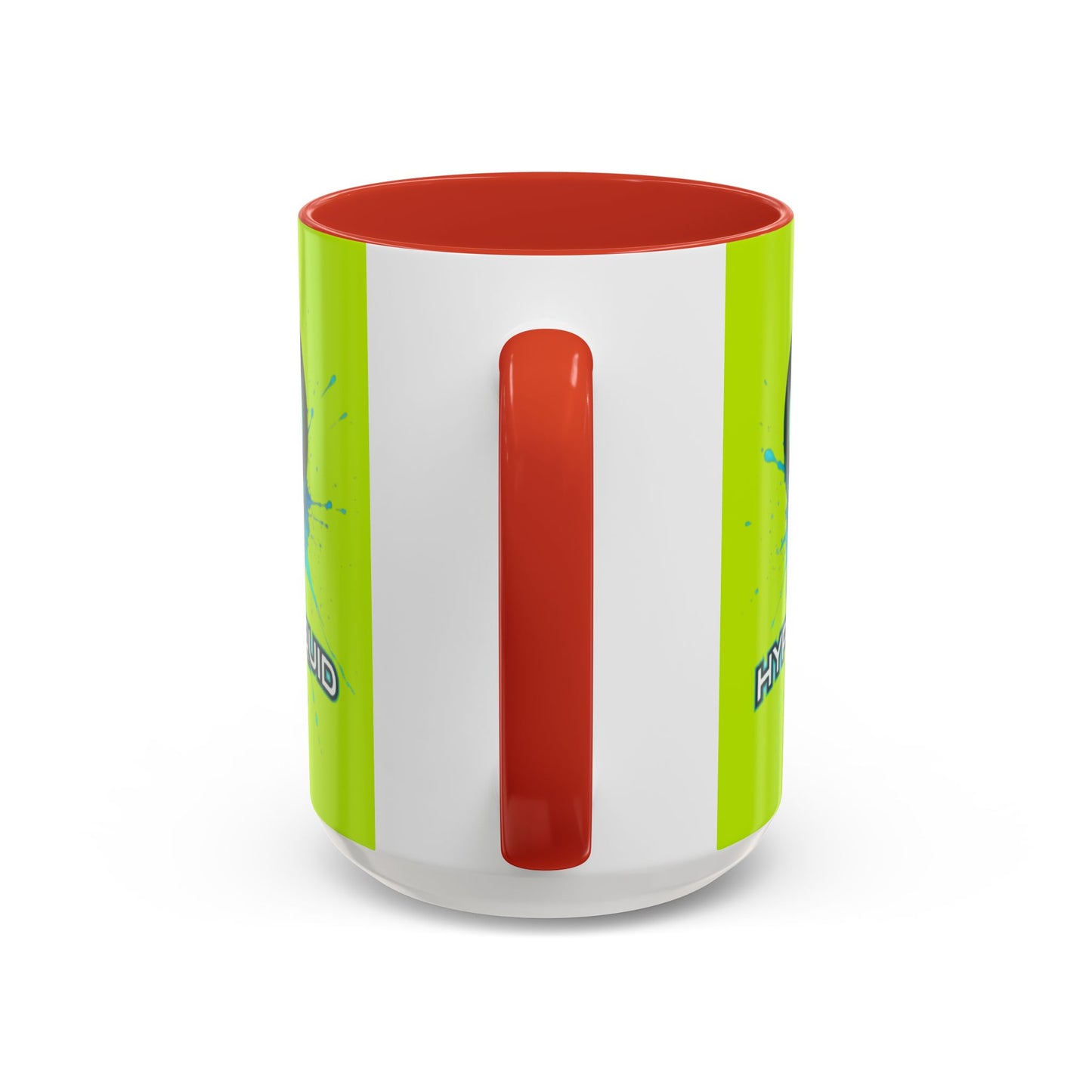 HYPE Drip Yellow Accent Mug by cypherpunkgear.com
