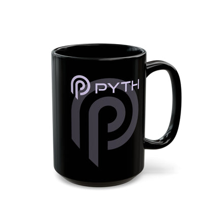 Pyth (PYTH) Black Mug by cypherpunkgear.com