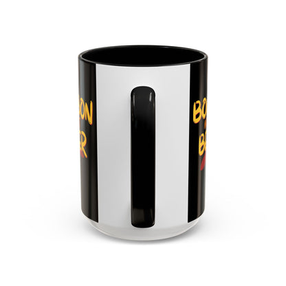 Bourbon makes it better Accent Mug by cypherpunkgear.com