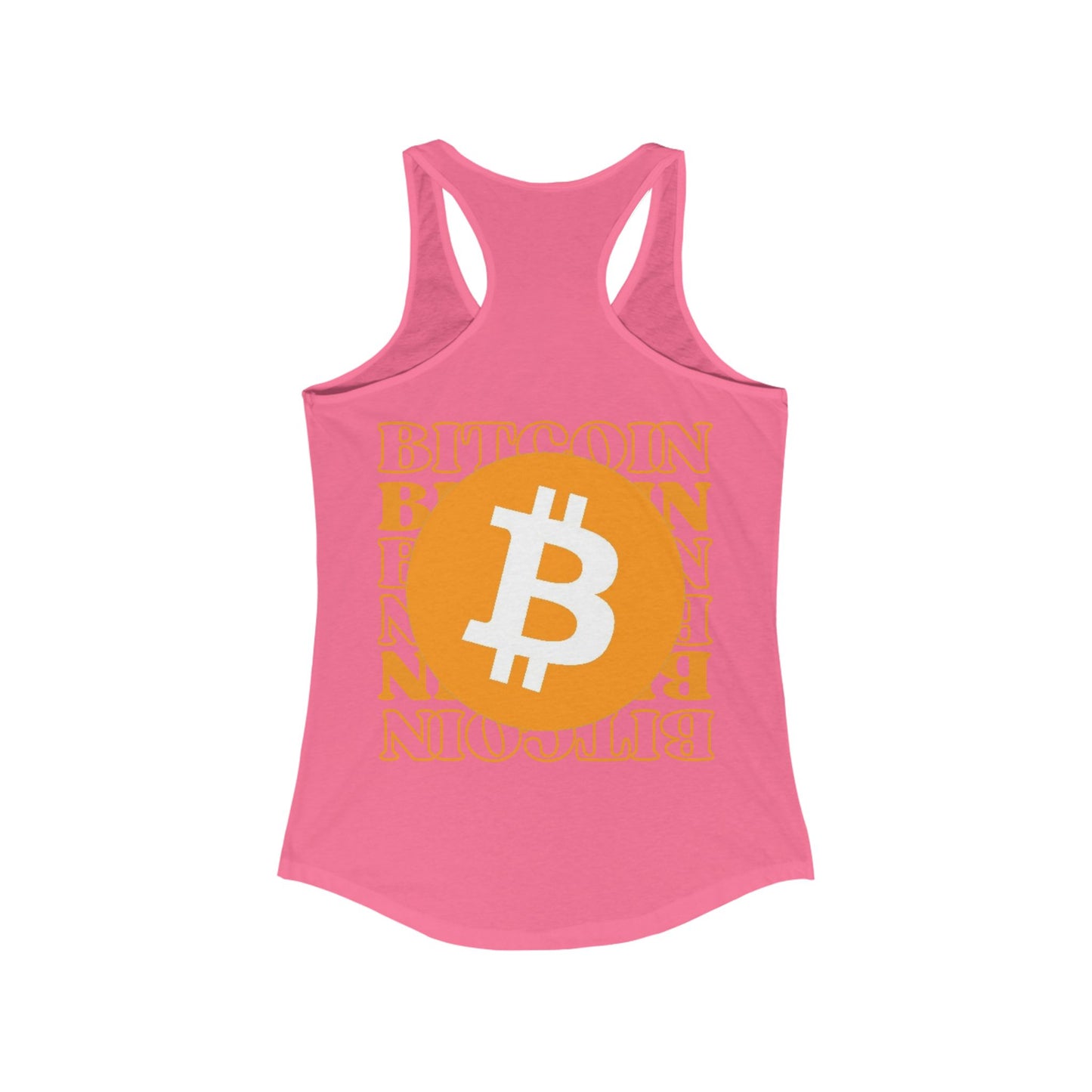 Bitcoin de 2 caras: ¡equipo cypherpunk de libertad! Camiseta sin mangas ideal con espalda cruzada para mujer