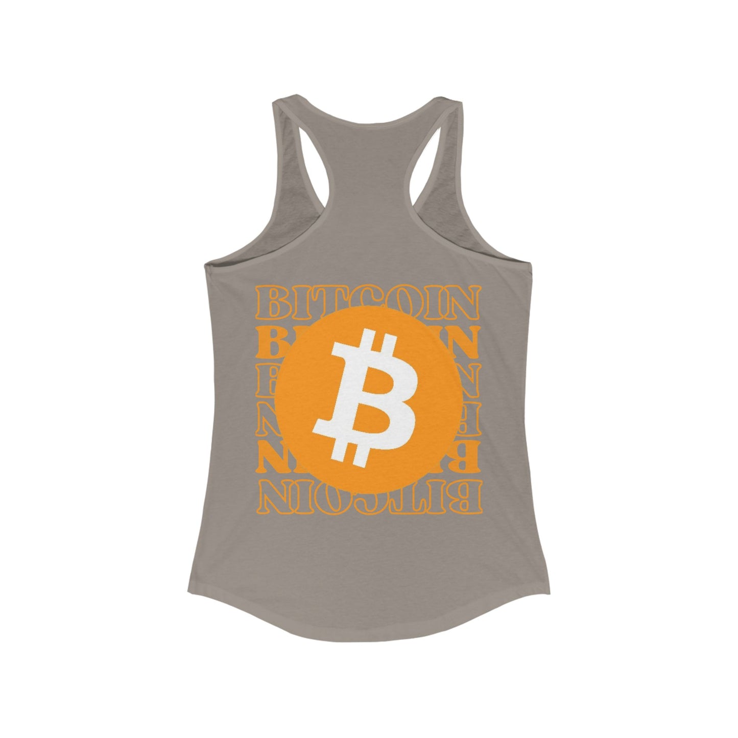Bitcoin de 2 caras: ¡equipo cypherpunk de libertad! Camiseta sin mangas ideal con espalda cruzada para mujer