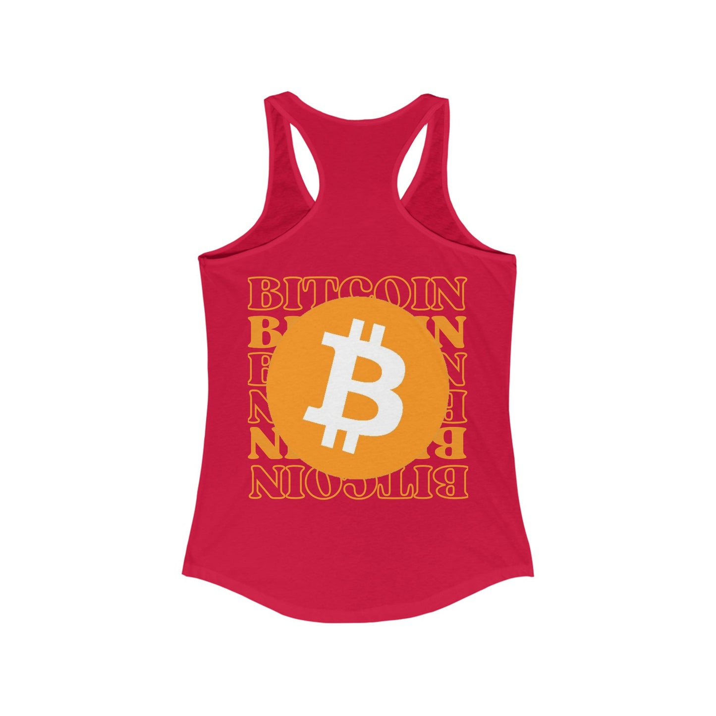 Bitcoin de 2 caras: ¡equipo cypherpunk de libertad! Camiseta sin mangas ideal con espalda cruzada para mujer