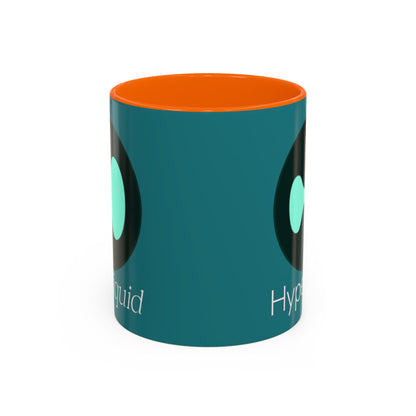 Hyperliquid White font Hyperliquid Accent Mug by cypherpunkgear.com