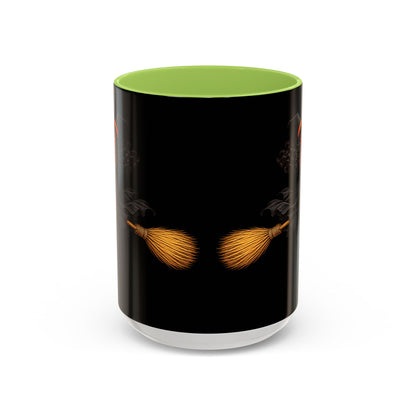 Velvet Vex Black Accent Mug by CreepyCrafts.boo