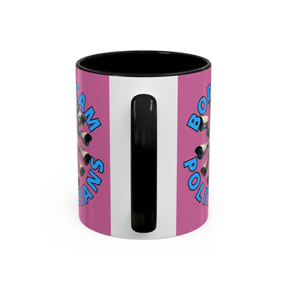Bodycam the Politicians Cameras Pink Accent Mug by cypherpunkgear.com