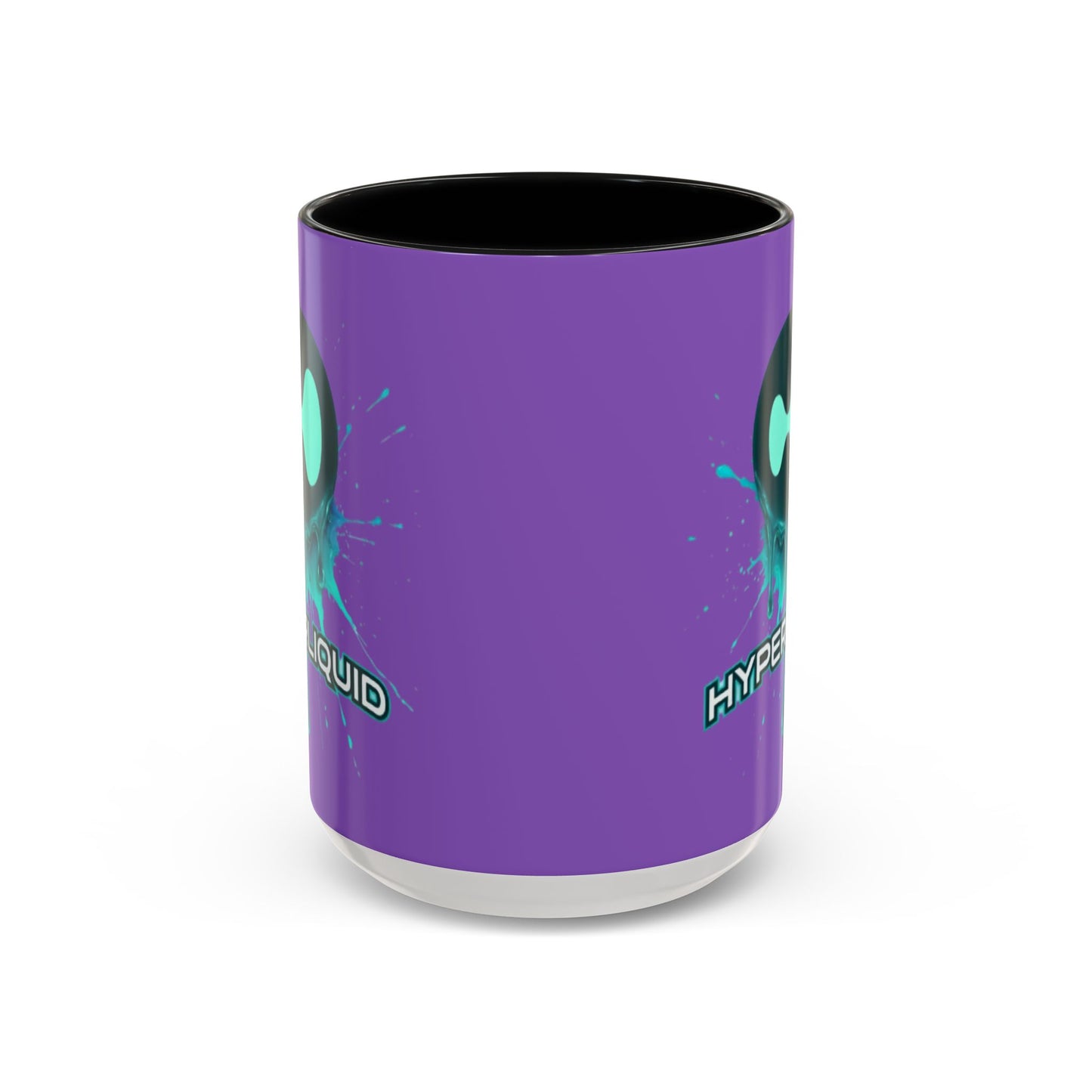 HYPE Drip Light Purple Accent Mug by cypherpunkgear.com