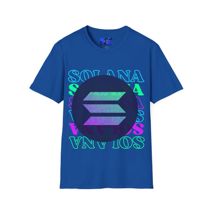 Solana Solana Solana (SOL) DKcolors Unisex T-Shirt by cypherpunkgear