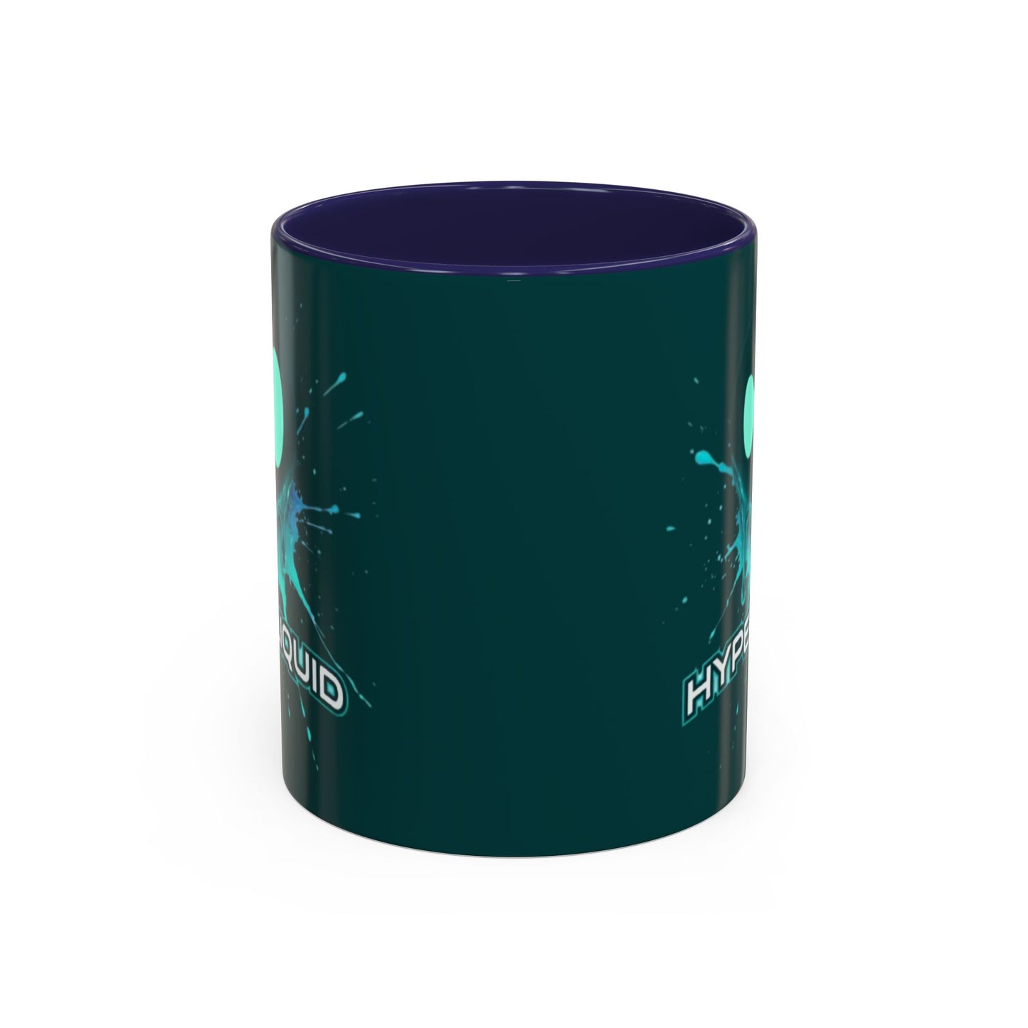 HYPE Drip Dark Hyperliquid Accent Mug by cypherpunkgear.com