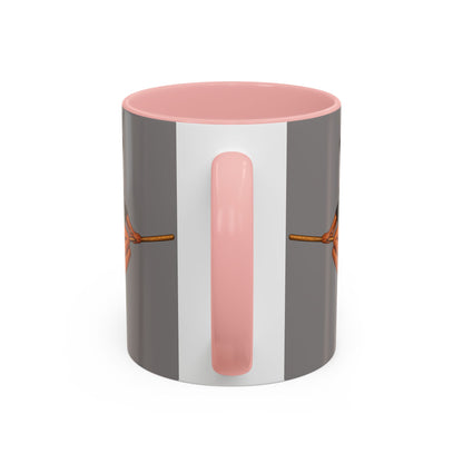 Velvet Vex Grey Accent Mug by CreepyCrafts.boo