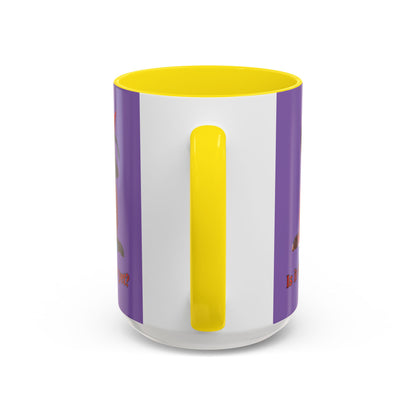 Is it Samhain yet? Light Purple Accent Mug by CreepyCrafts.boo