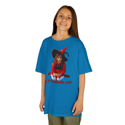 Is it Samhain yet? Kids Heavy Cotton™ Tee by CreepyCrafts.boo