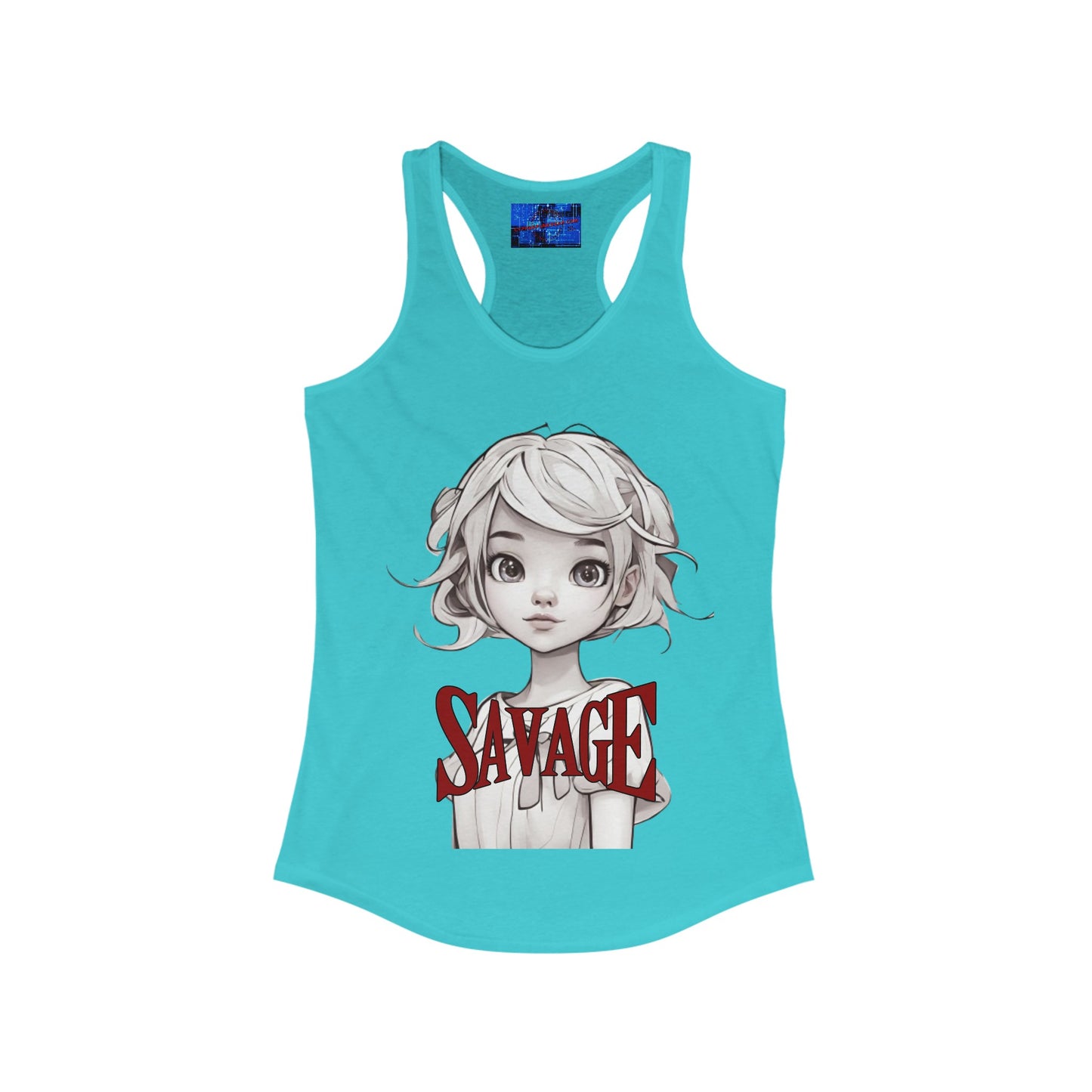 Savage Women's Racerback Tank Top by cypherpunkgear