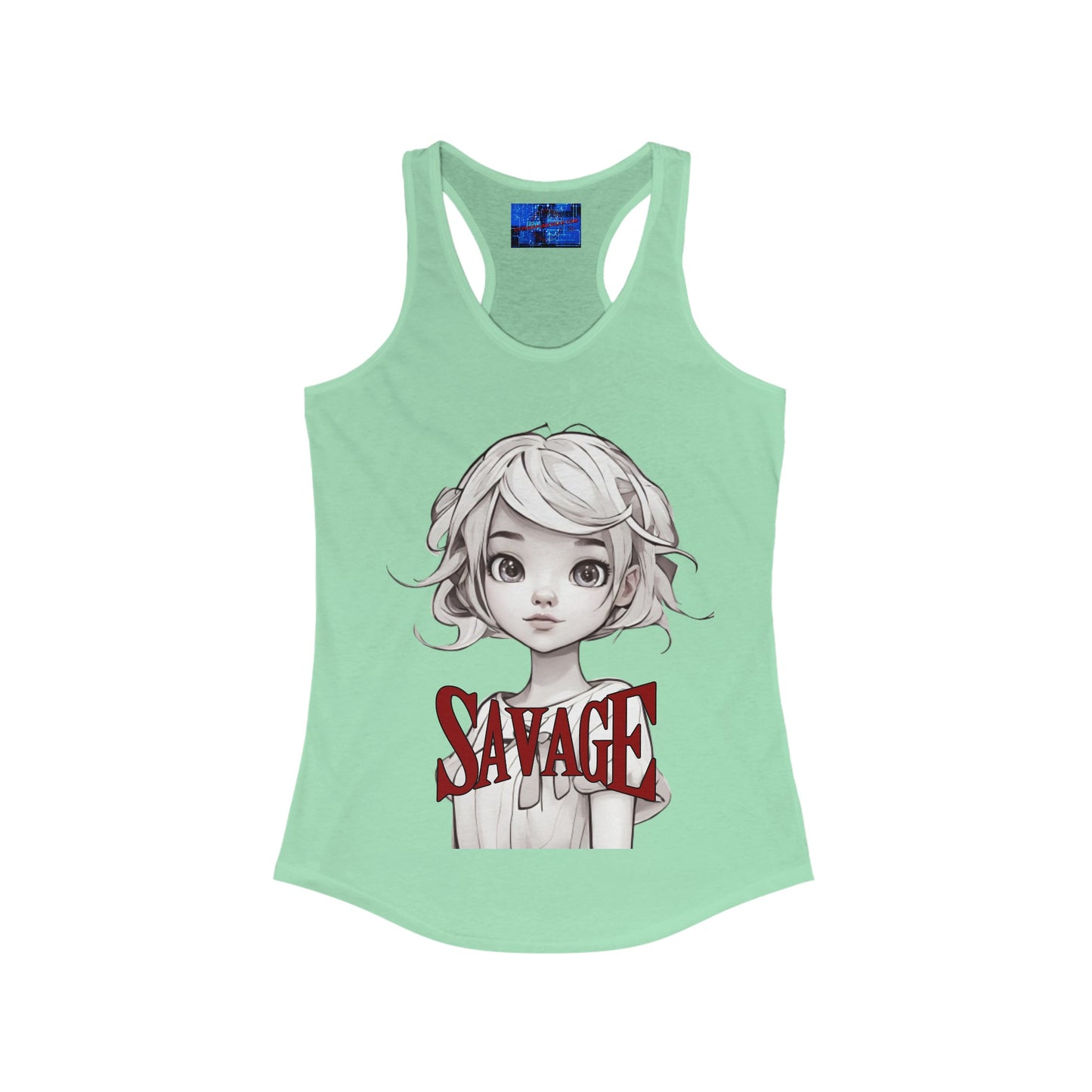 Savage Women's Racerback Tank Top by cypherpunkgear