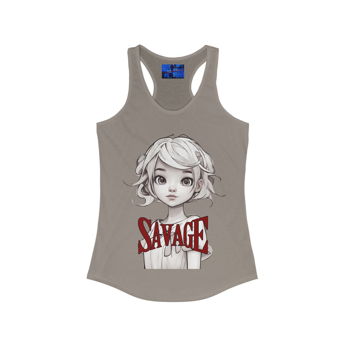 Savage Women's Racerback Tank Top by cypherpunkgear