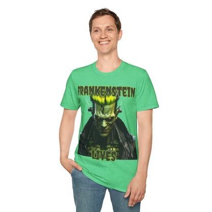 Frankenstein Lives DKcolors Unisex T-Shirt by cypherpunkgear