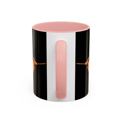 Hazel Hex Black Accent Mug by CreepyCrafts.boo