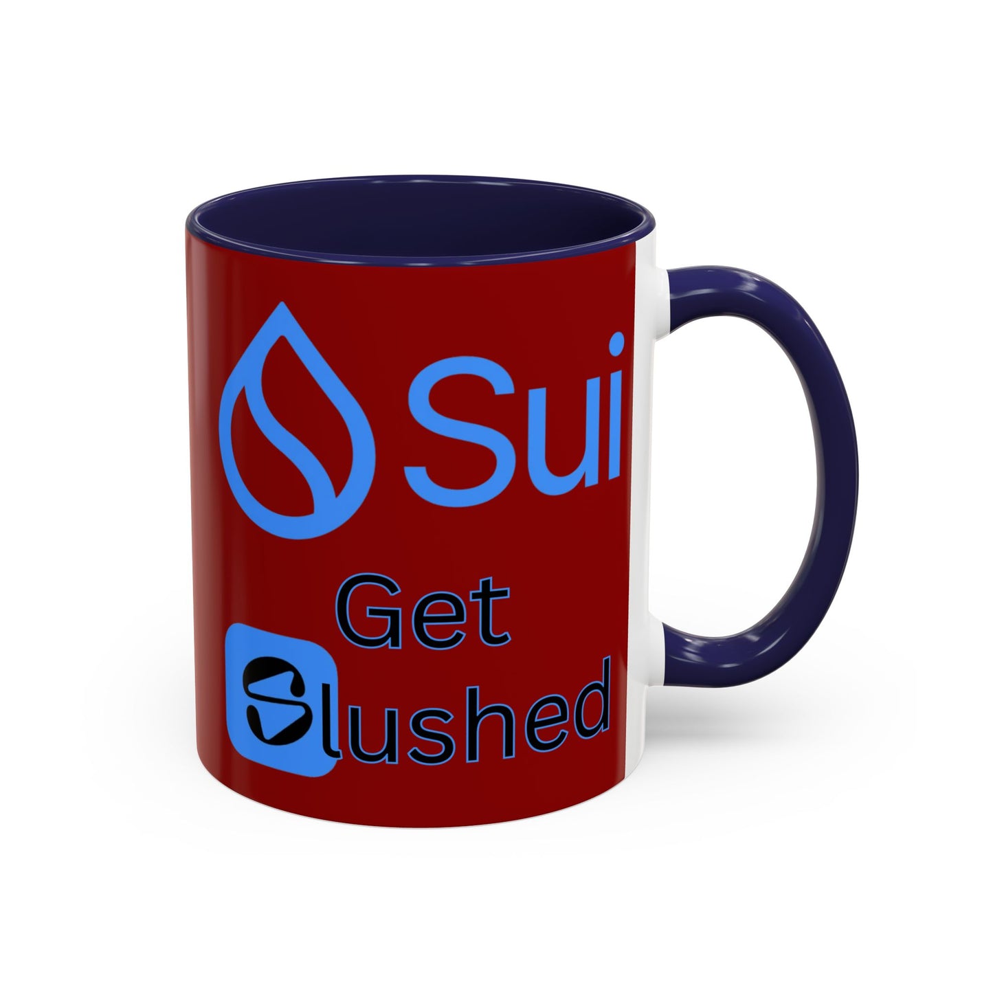 Sui: Get Slushed Red Accent Mug by cypherpunkgear.com