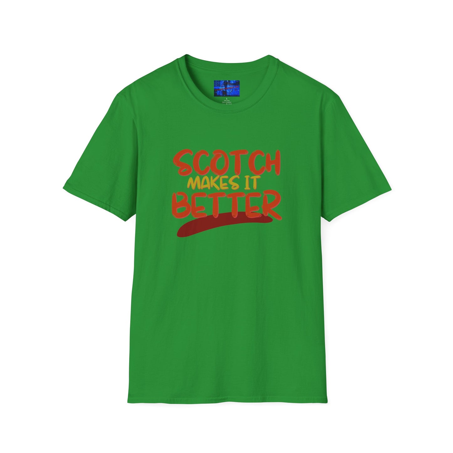 ¡Scotch lo mejora con cypherpunkgear! Camiseta unisex de estilo suave