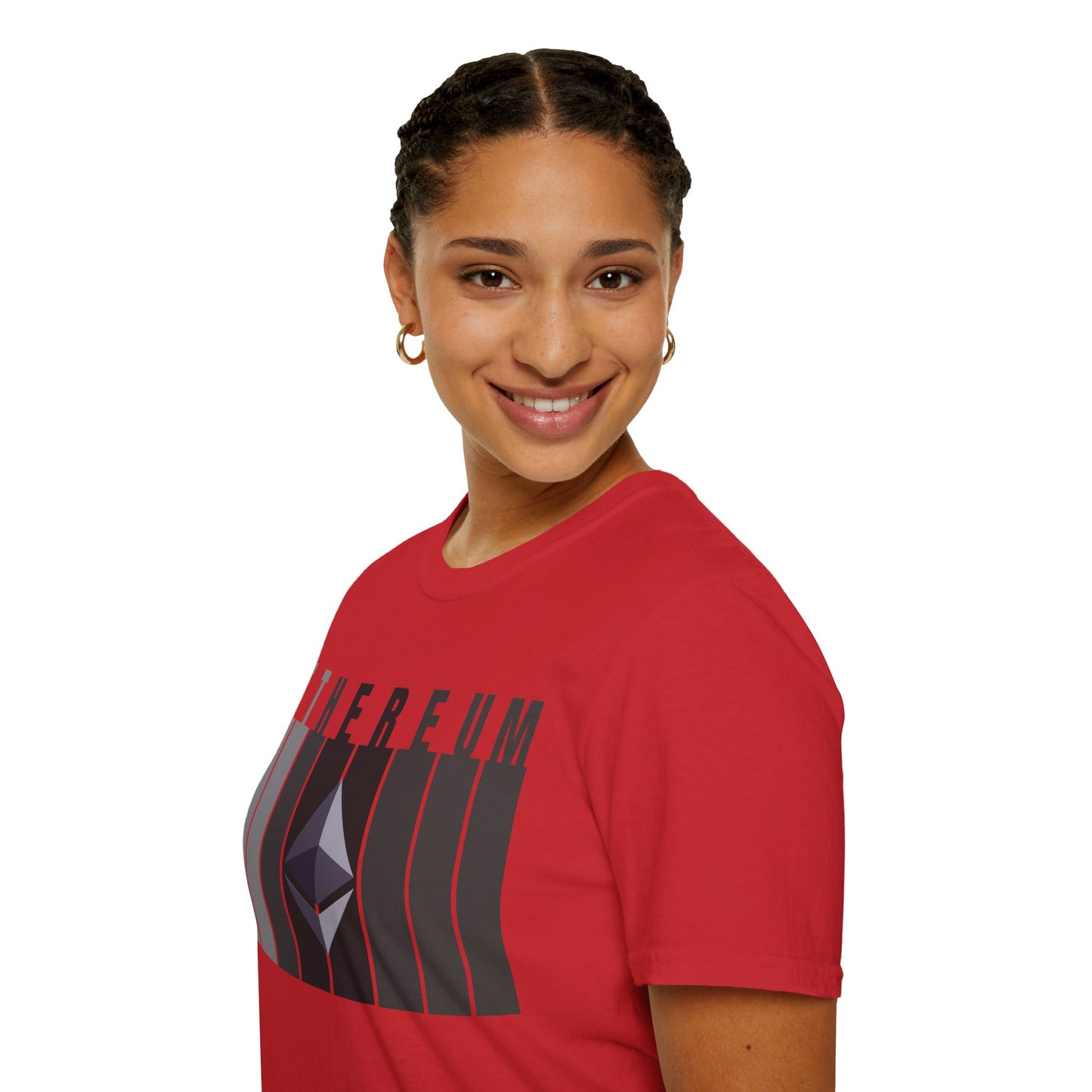 Ethereum (ETH) Light colors Unisex T-Shirt by cypherpunkgear.com