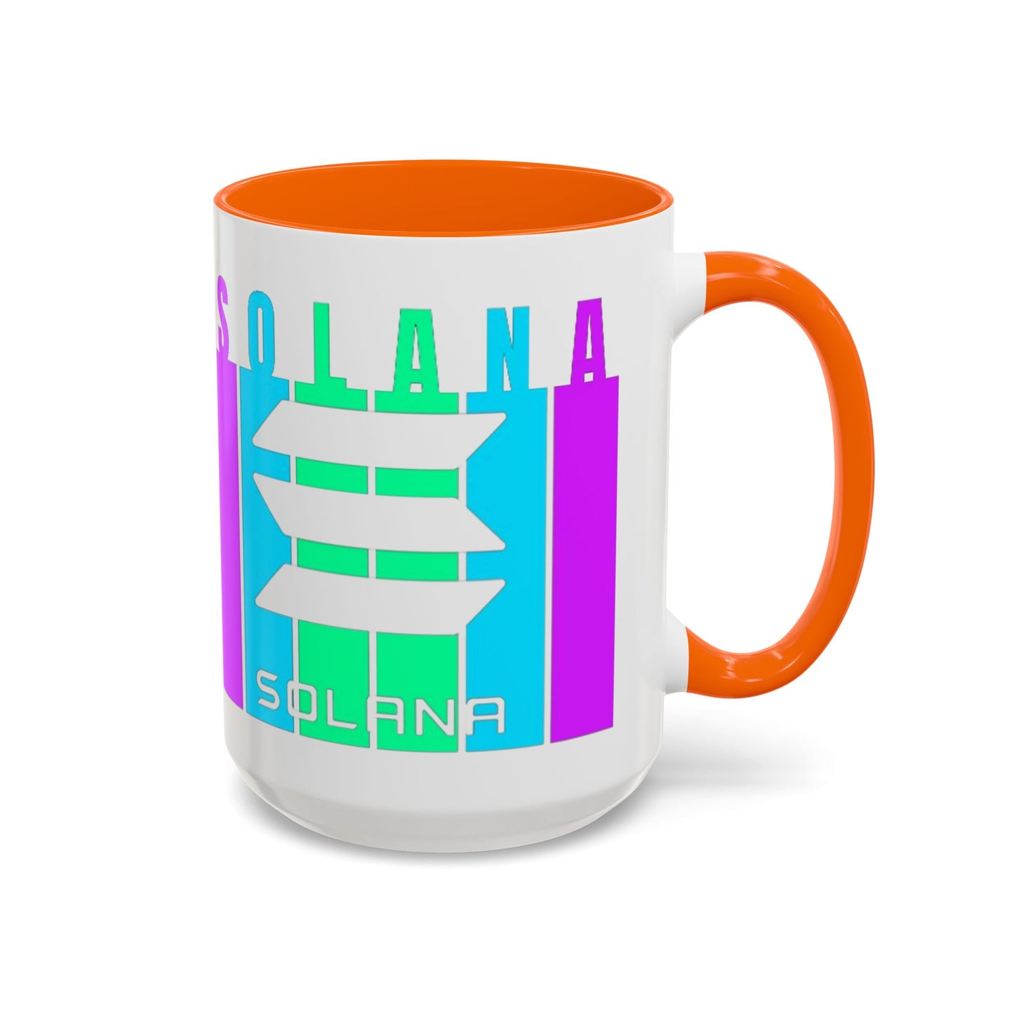 Solana (SOL) Freedom Accent Mug by cypherpunkgear.com