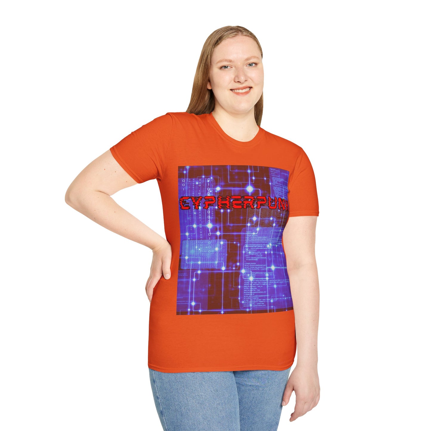 Cypherpunk LTcolors Unisex T-Shirt by cypherpunkgear.com