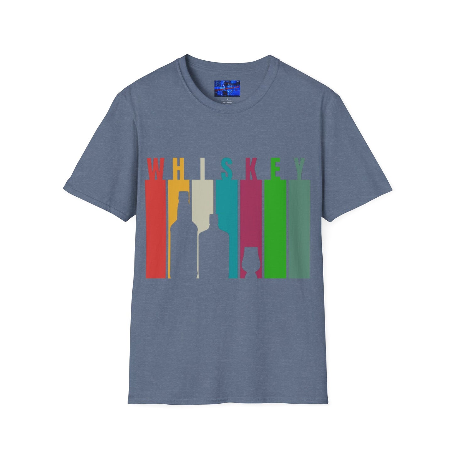 Whiskey spelled with an 'e' DKcolors Unisex T-Shirt by cypherpunkgear.com