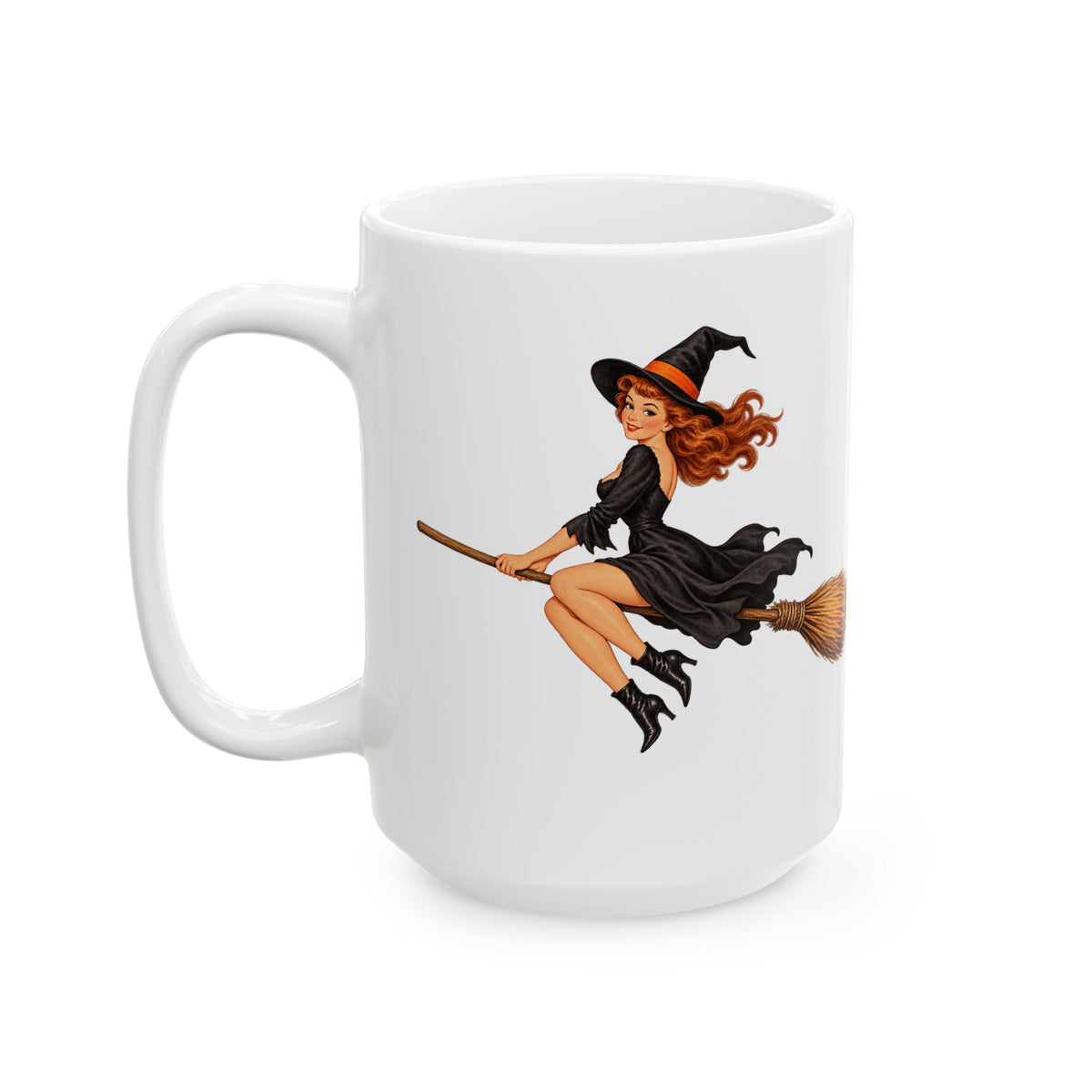 Hazel Hex White Mug by CreepyCrafts.boo