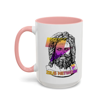 Zeus Network Accent Mug by cypherpunkgear.com