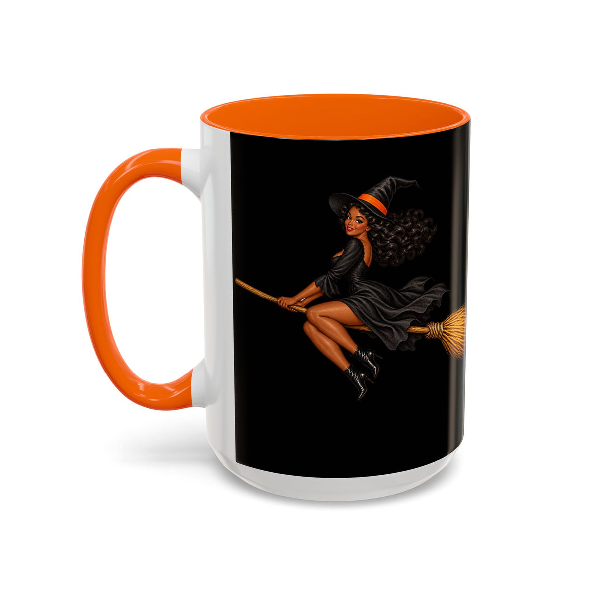 Velvet Vex Black Accent Mug by CreepyCrafts.boo