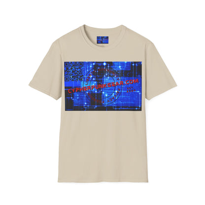 Cypherpunkgear.com logo Light colors Unisex T-Shirt by cypherpunkgear.com