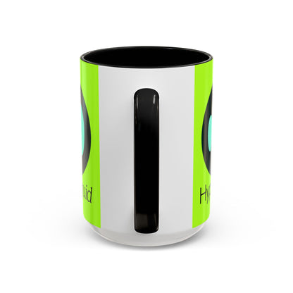 Hyperliquid Black font Green Accent Mug by cypherpunkgear.com