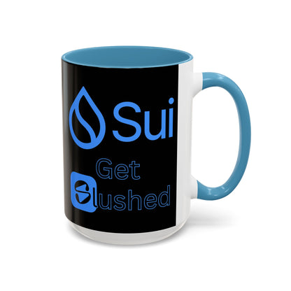 Sui: Get Slushed Black Accent Mug by cypherpunkgear.com