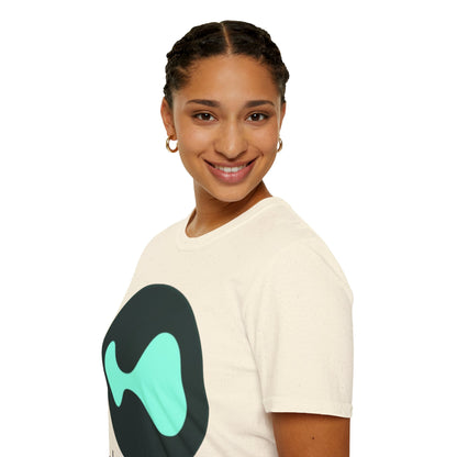 Hyperliquid Black font Unisex T-Shirt by cypherpunkgear.com