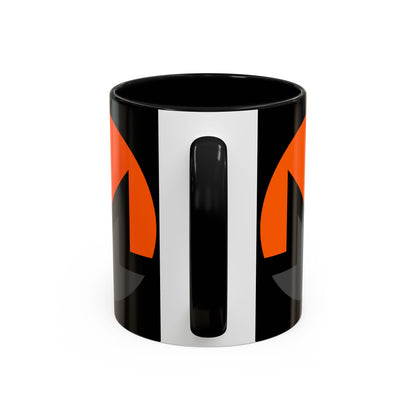 Monero (XMR) Black Accent Mug by cypherpunkgear.com