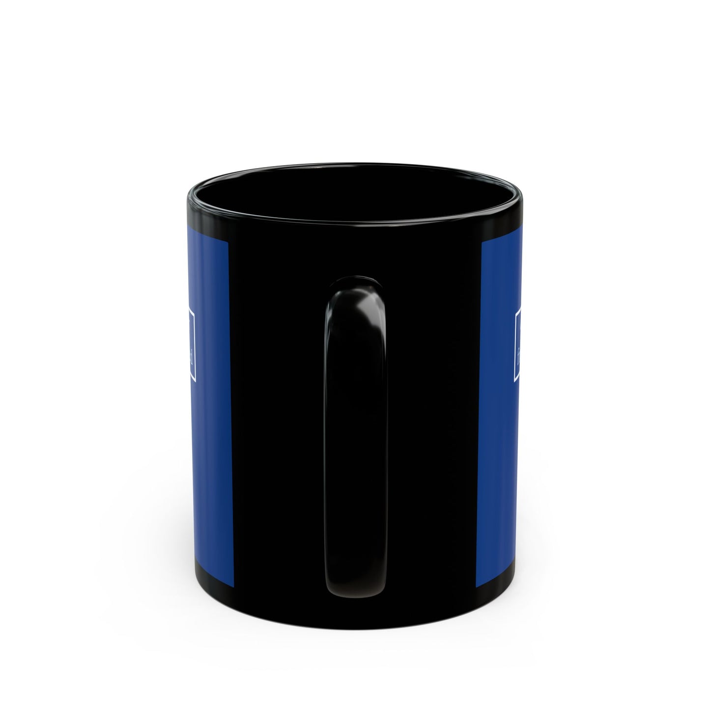 don't assume your freedoms are assured, White font, Dark Blue/Black Mug by cypherpunkgear.com