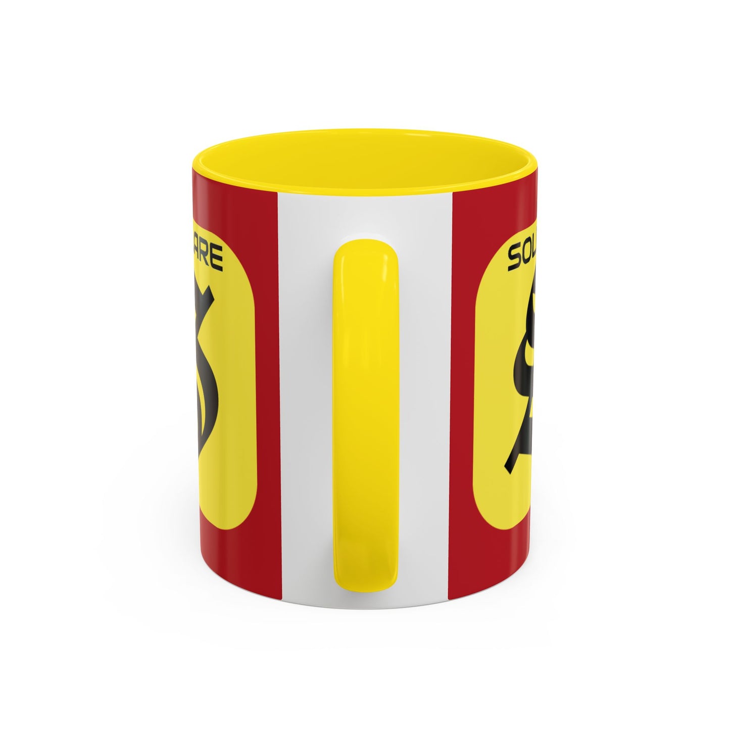 SolflareLogo Red Accent Mug by cypherpunkgear.com