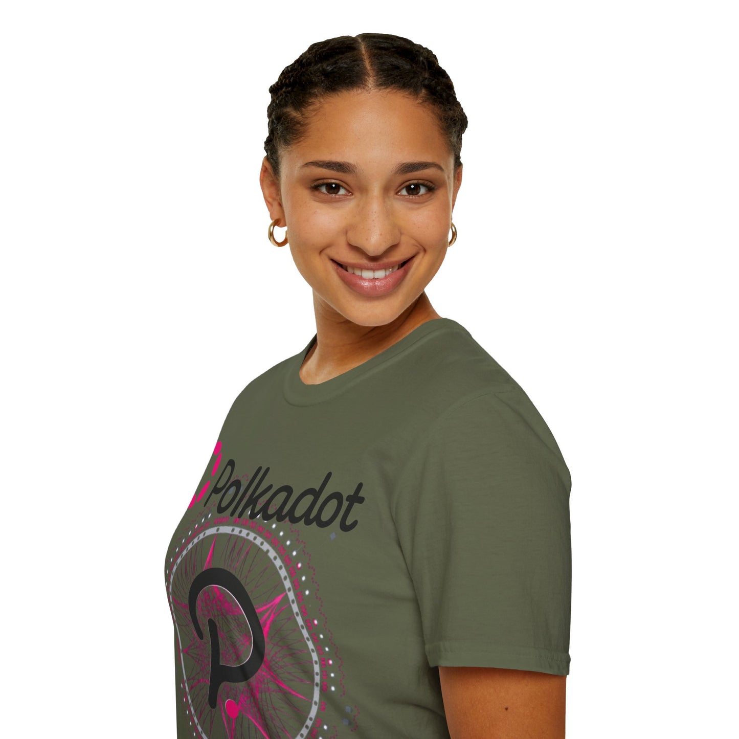 Polkadot (DOT) LTcolors Unisex T-Shirt by cypherpunkgear