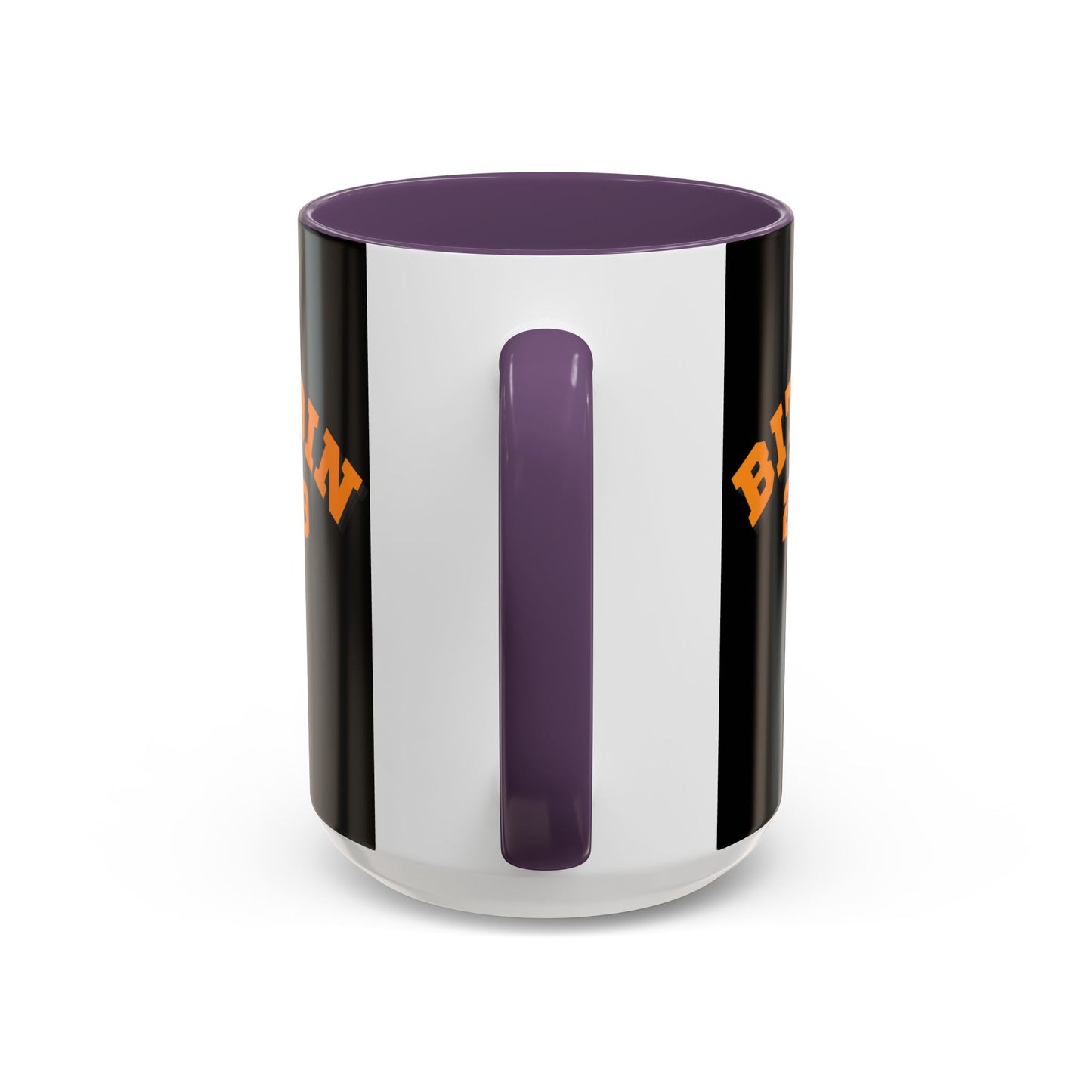 Bitcoin 2009 Black Accent Mug by cypherpunkgear.com