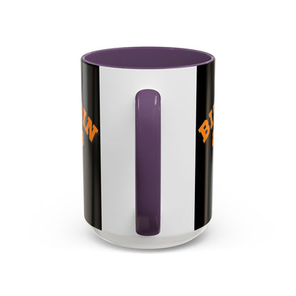 Bitcoin 2009 Black Accent Mug by cypherpunkgear.com