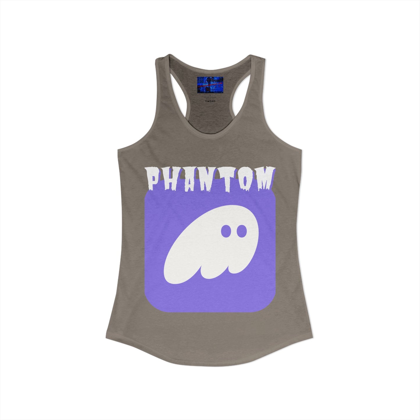 Phantom Hot Wallet Women's Racerback Tank Top by cypherpunkgear.com