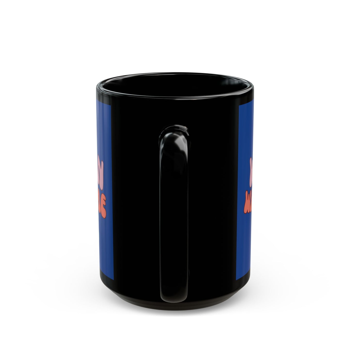 I Am Woman Watch Me Vote Blue Mug by cypherpunkgear.com