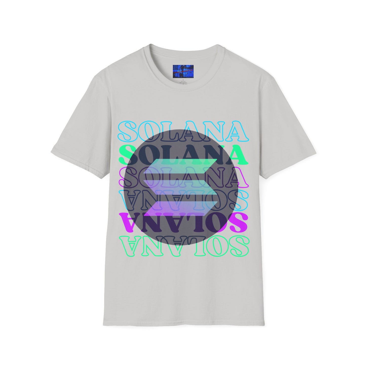 ¡Solana! ¡Solana! Solana por cypherpunkgear! Camiseta unisex de estilo suave