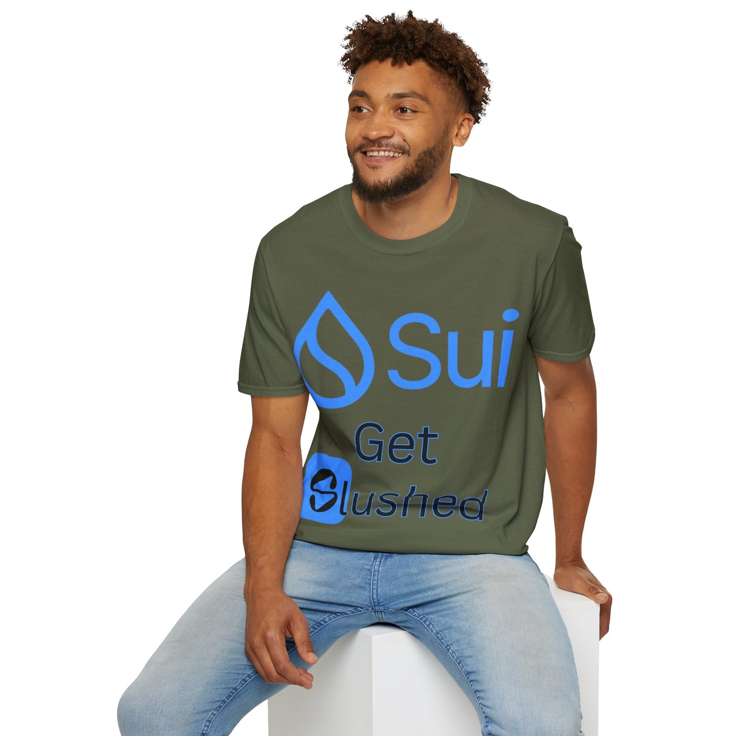 Sui: Get Slushed Dark colors Unisex T-Shirt by cypherpunkgear.com