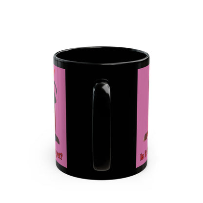 Is it Samhain yet? Pink Mug by CreepyCrafts.boo